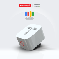 Phích Cắm Thông Minh 2000W Ổ Cắm Wifi Điện Quang - Tắt/mở từ xa bằng wifi giọng nói hẹn giờ tự động kết nối dễ dàng. Bảo hàng 18 tháng - 1 đổi 1 chính hãng.