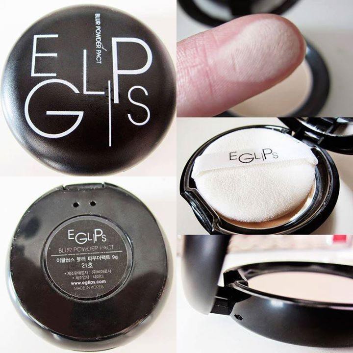 Phấn Phủ Eglips Blur Powder Pact 9G - Chuẩn Hàn Quốc