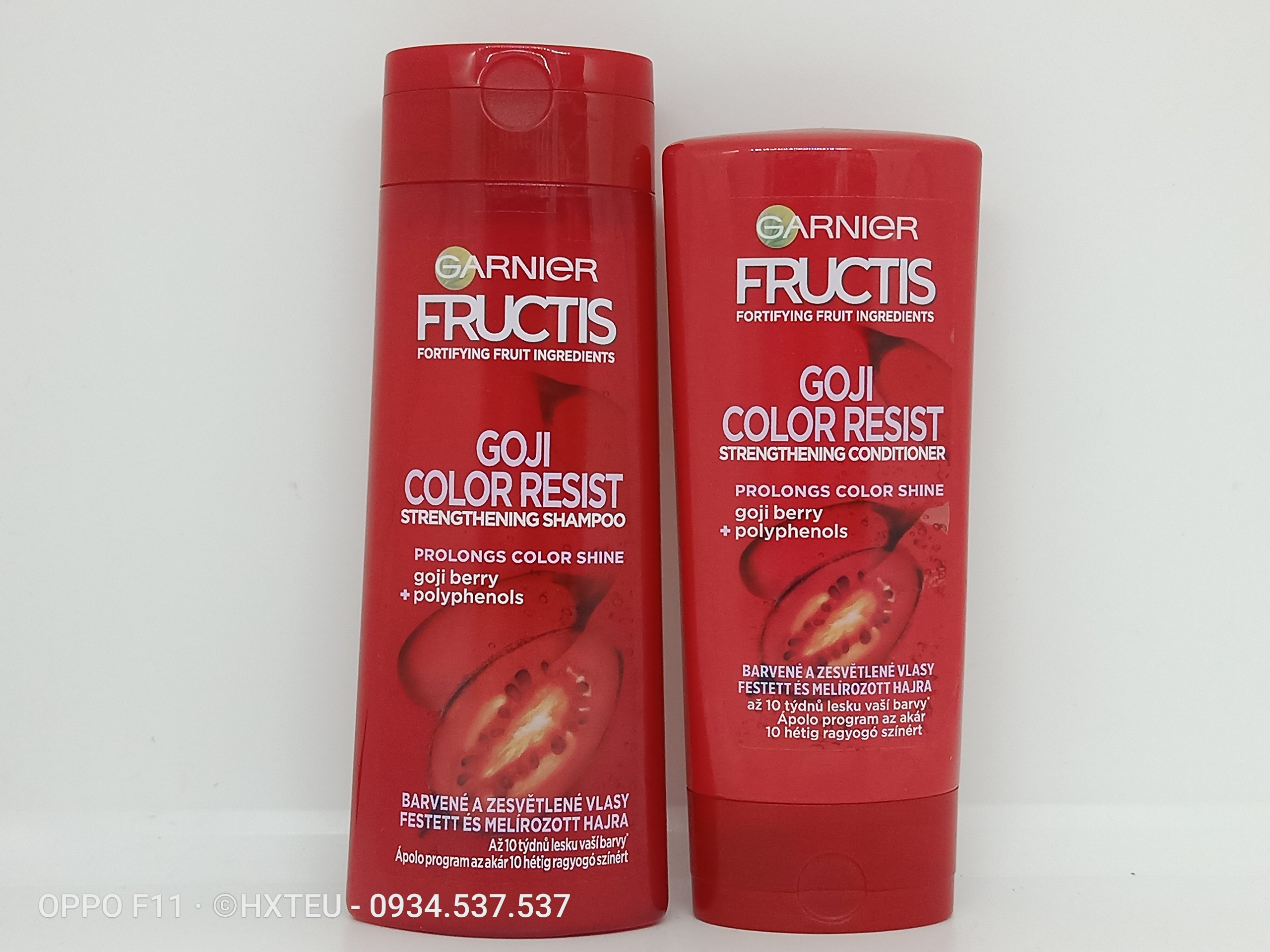 Cặp Gội & Xả Garnier Fructis Giúp Tóc Khoẻ