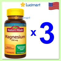 Viên uống bổ sung Magie Magnesium Extra Strength Nature Made [Hàng Mỹ]