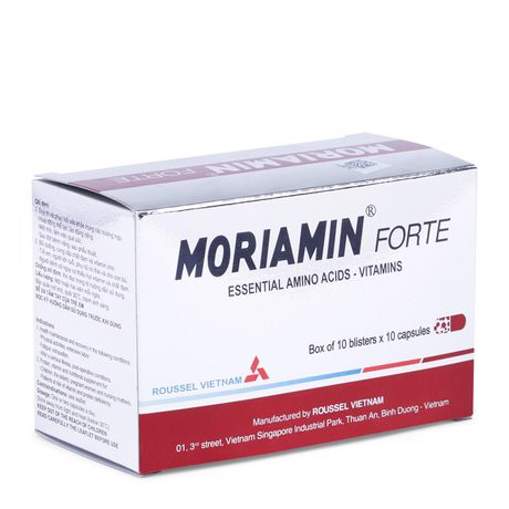 Moriamin Ngoại Hộp 10 Ivr X 10 Viên