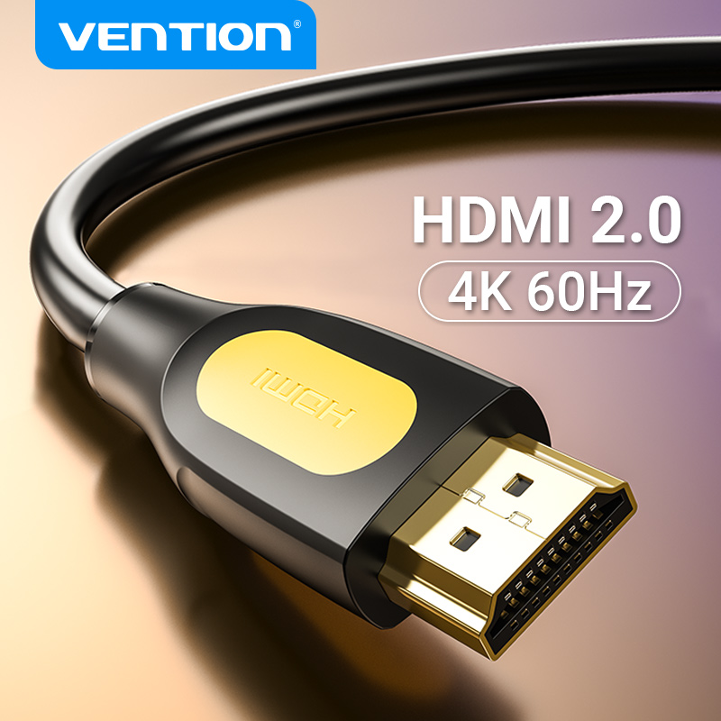 Vention Cáp HDMI Cáp 4K 2.0 Cho Apple TV PS4 Bộ Chia Hộp Chuyển Đổi Cáp HDMI Sang HDMI Cáp Dây Cabo 