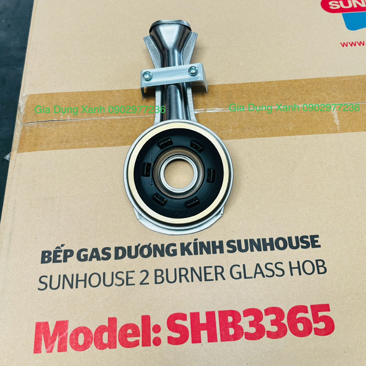 Phụ Kiện Bếp Gas SUNHOUSE SHB3365 - Điếu - Sen - Khay - Kiềng
