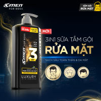 [MỚI] Tắm Gội Rửa Mặt X-Men for Boss 3in1 Luxury 630g/Tắm Gội 3in1 Legend 630g/Tắm Gội 2in1 Intense 650g Hương Nước Hoa