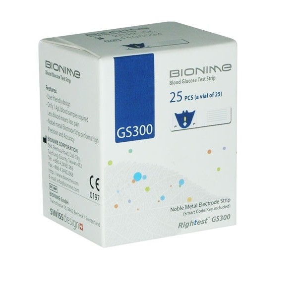 [Hcm]Que Thử Đường Huyết Bionime Gs - 300