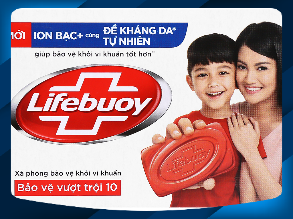 [HCM][Chính hãng] Xà bông cục Lifebuoy bảo vệ vượt trội 90g