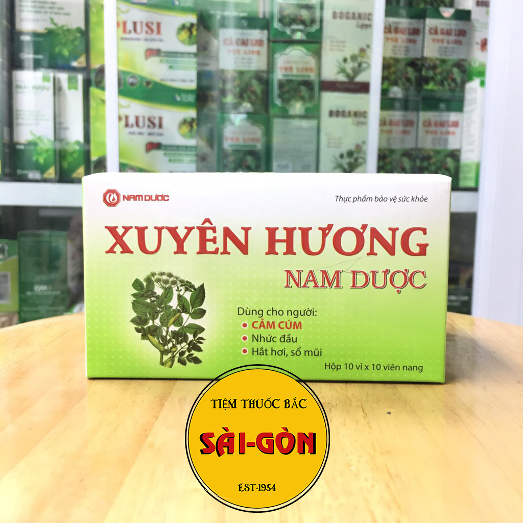 [Hcm]Cảm Xuyên Hương Nam Dược 100 Viên