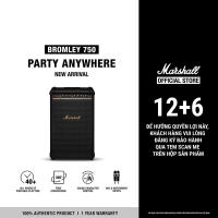 Loa Marshall Party Speaker ฺBROMLEY 750 BLACK AND BRASS - Pin lên đến 40h - Bảo Hành Chính Hãng 1 Đổi 1 trong 1 Năm