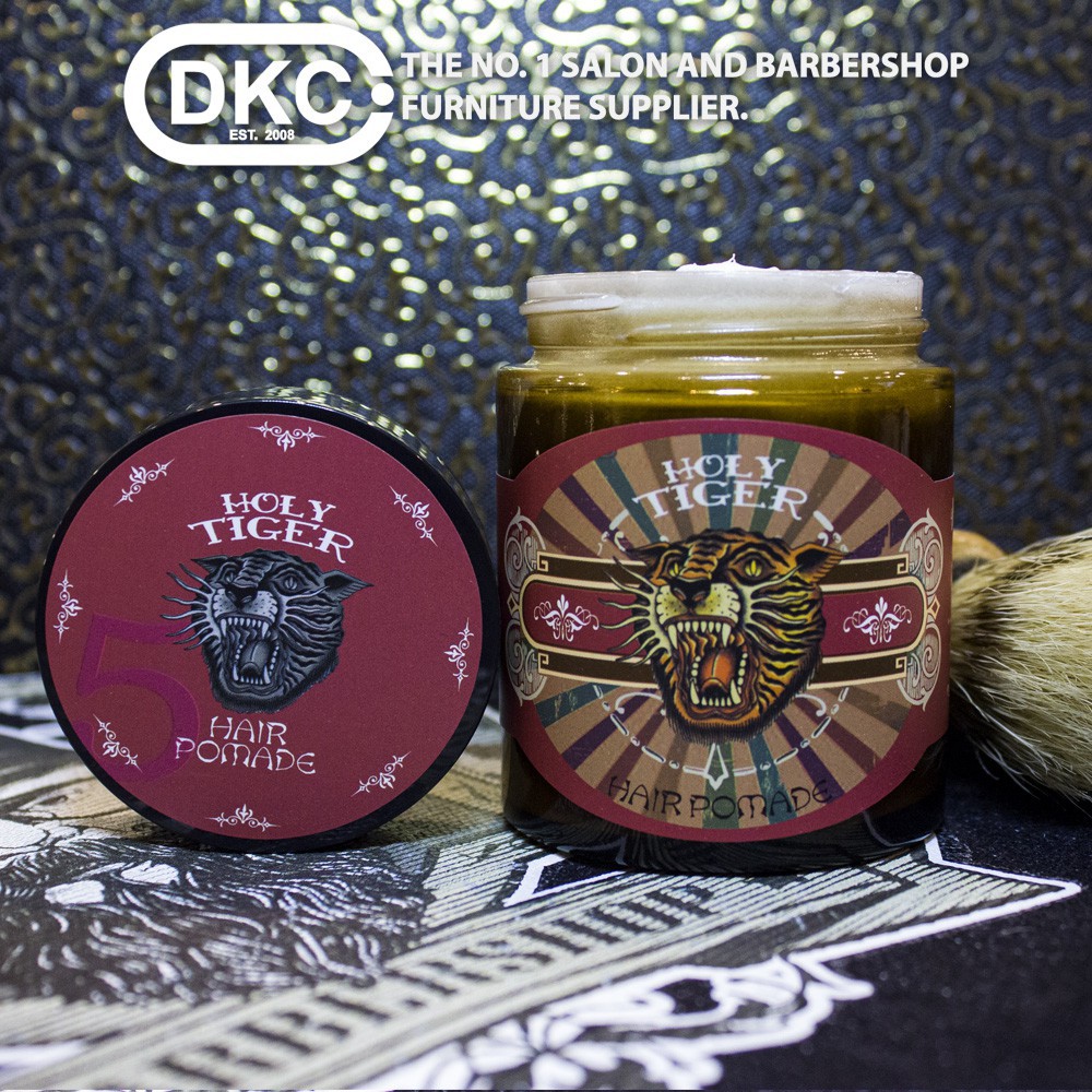 Sáp Vuốt Giữ Nếp Cứng Holy Tiger Pomade Strong Hold 100Ml