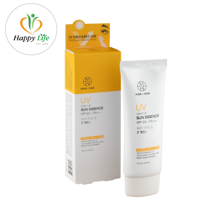 [HCM]Kem chống nắng HanixHani Cica Green Tea Sun Essence Derma Care SPF 50+ ngừa mụn làm da trắng sáng đều màu