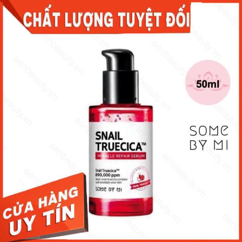 [Hcm][Freeship] Serum Ốc Sên Dưỡng Trắng Chống Lão Hóa Giảm Sẹo Mụn Sẹo Thâm Sẹo Rổ Snail Truecica Miracle Chính Hãng