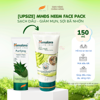 [ FREE UPSIZE] Mặt nạ đất sét làm sạch dầu thừa sợi bã nhờn Himalaya Neem Face Pack 150ml