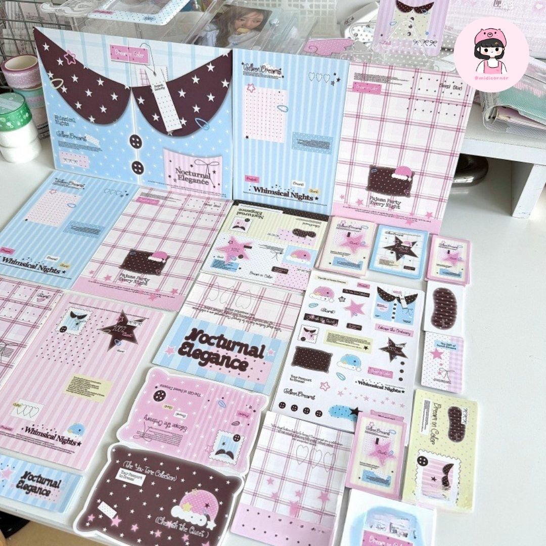 Set Đồ Gói Card Mix Qùa Tặng Ngẫu Nhiên Theo Chủ Đề Tiện Lợi Dễ Thương Midi Corner