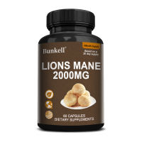Bunkell Lions Mane Cognitive Support (120 viên nang) | Thực phẩm bổ sung cho não Vitamin cho não Thực phẩm bổ sung cho sự tập trung