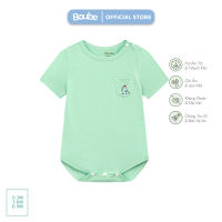 Bộ liền thân tam giác bodychip ngắn tay nhiều màu cho bé sơ sinh Boube vải sợi tre cao cấp Bamboo mềm mịn - Size 0-9M