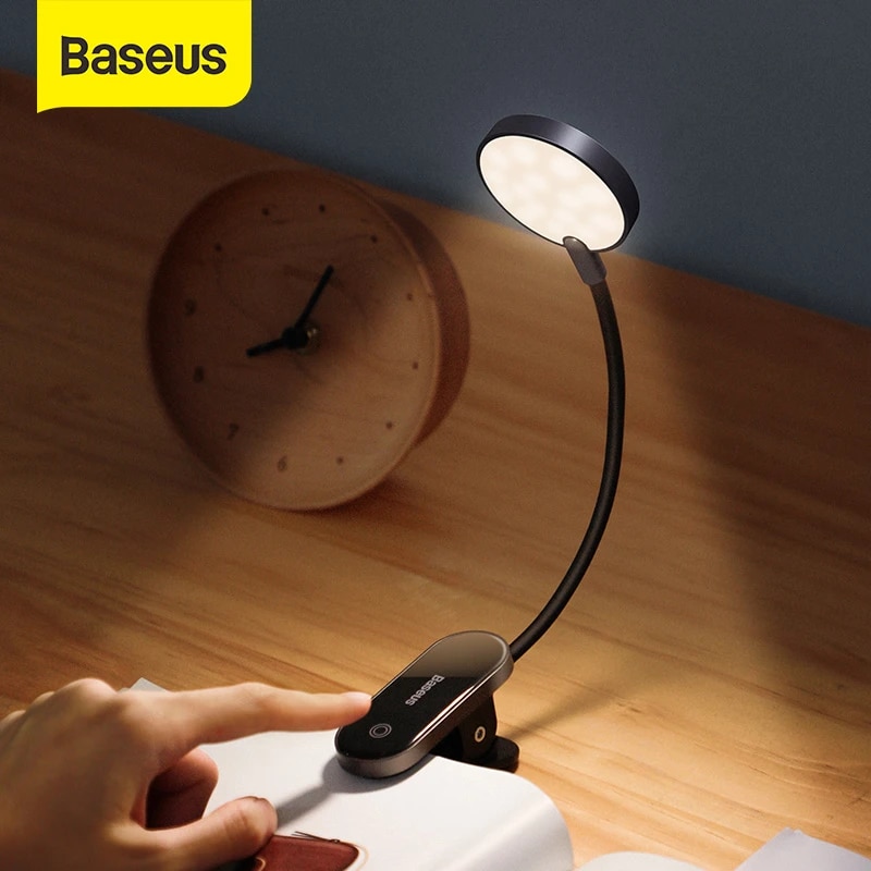 Đèn kẹp đọc sách mini Baseus Comfort Reading Mini Clip Lamp - DGRAD