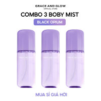 Xịt thơm Body Mist Black Opium Grace and Glow 100ml nước hoa thơm lâu