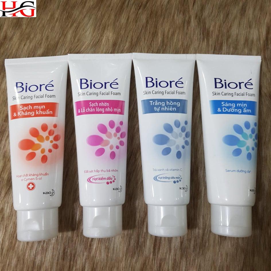 Sữa Rửa Mặt Biore 50G - 100G (4 Màu)