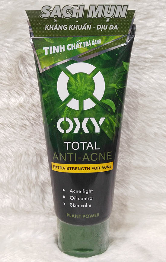 [Hcm]Oxy Sữa Rửa Mặt Trà Xanh 100G