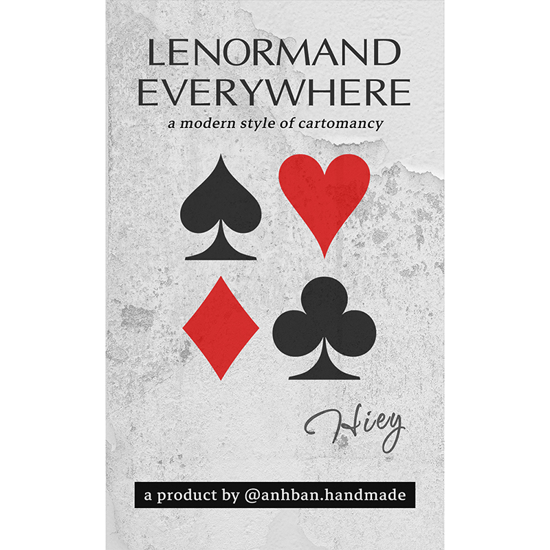 Bộ Bài Lenormand Everywhere - AB Studio (Mystic House Tarot Shop) - Bài Gốc Authentic Chính Hãng 100
