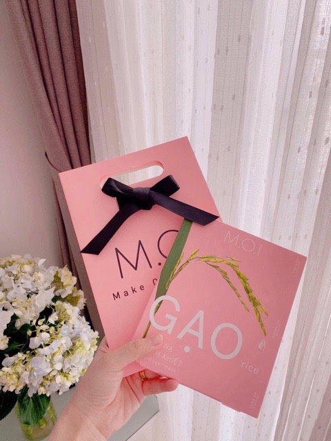 Mặt Nạ Gạo M.o.i Hồ Ngọc Hà - Hộp 1 Miếng