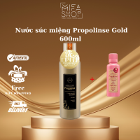 Nước Súc Miệng Propolinse Nhật 600ml  chính hãng- thành phần chiết xuất từ thiên nhiên lấy sạch mọi vi khuẩn mảng bám trên răng