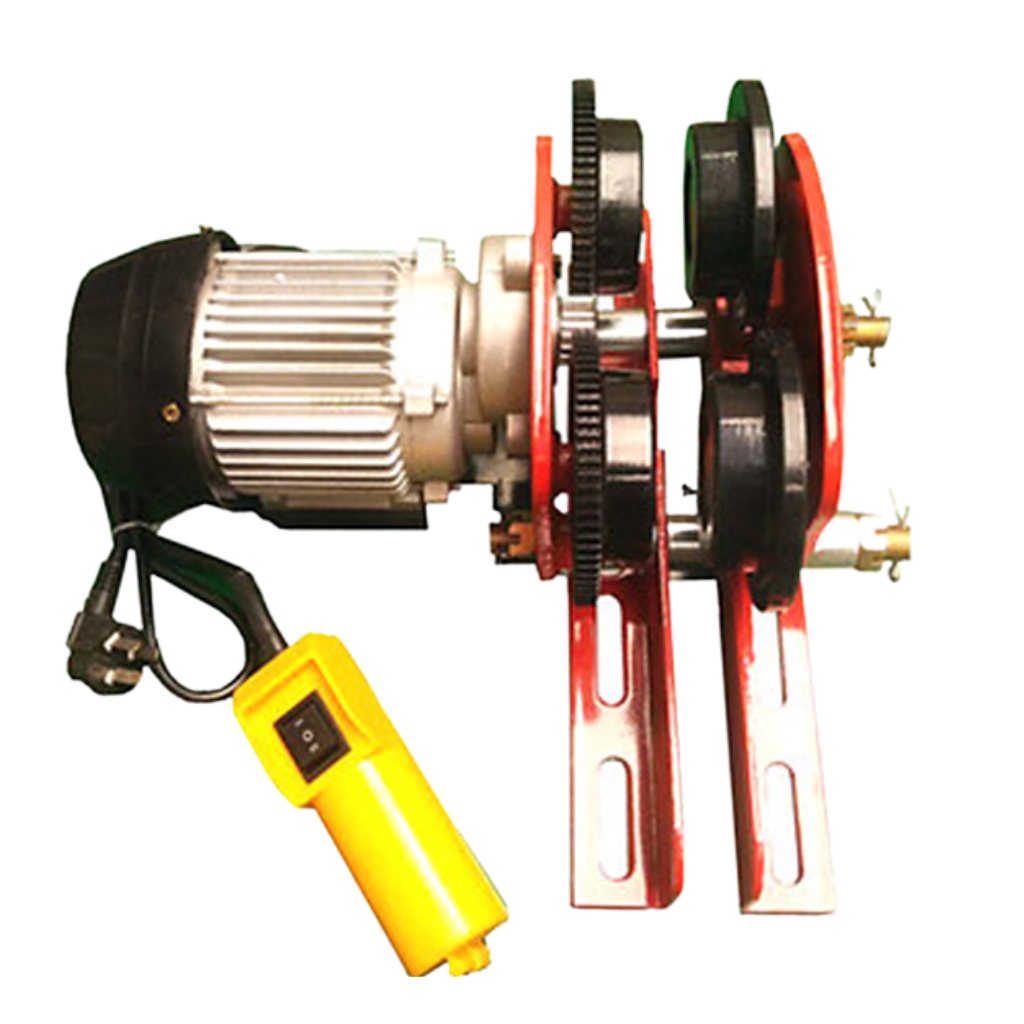 Con rùa điện 1000KG con lăn điện 220VAC dùng cho tời điện và tời PA500 PA600 PA800 PA1000 PA1200 PA