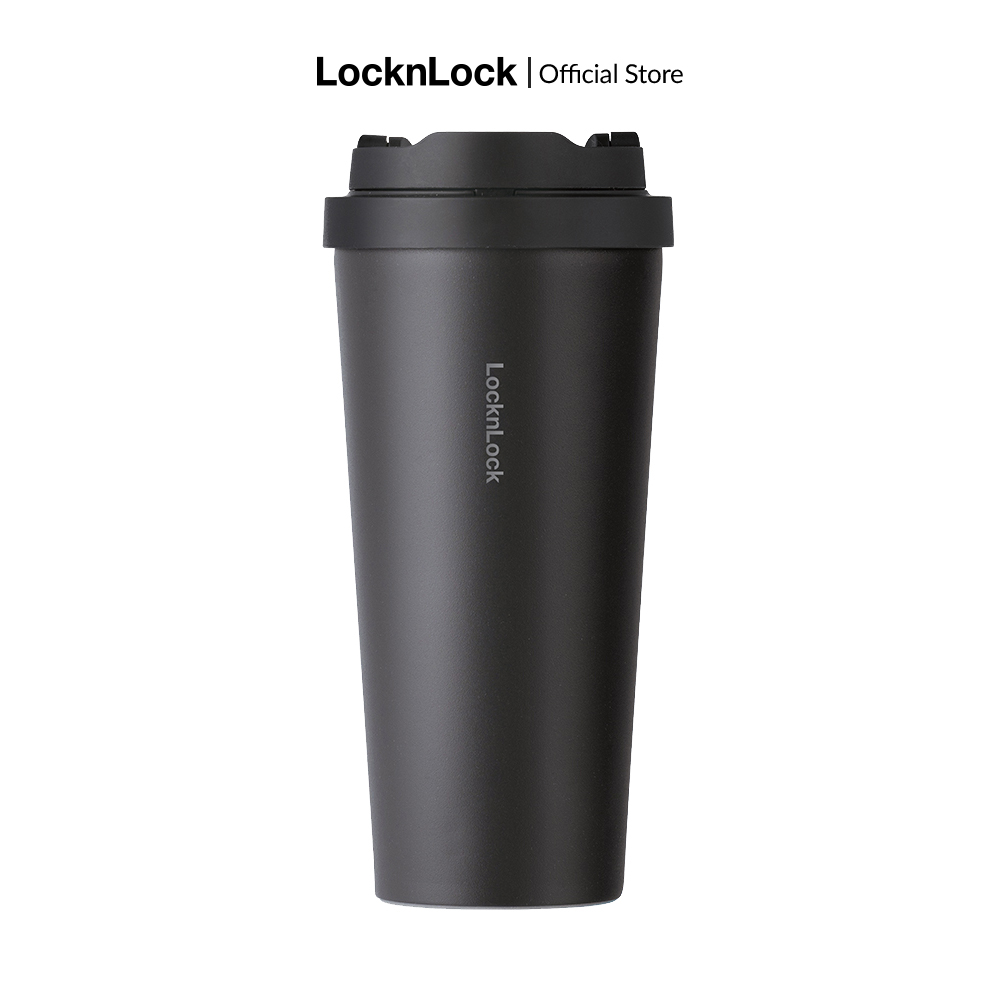 Bình giữ nhiệt Lock&Lock Energetic One Touch - 550ml-400ml - LHC3249 - Thép không gỉ - 4màu - nắp bậ