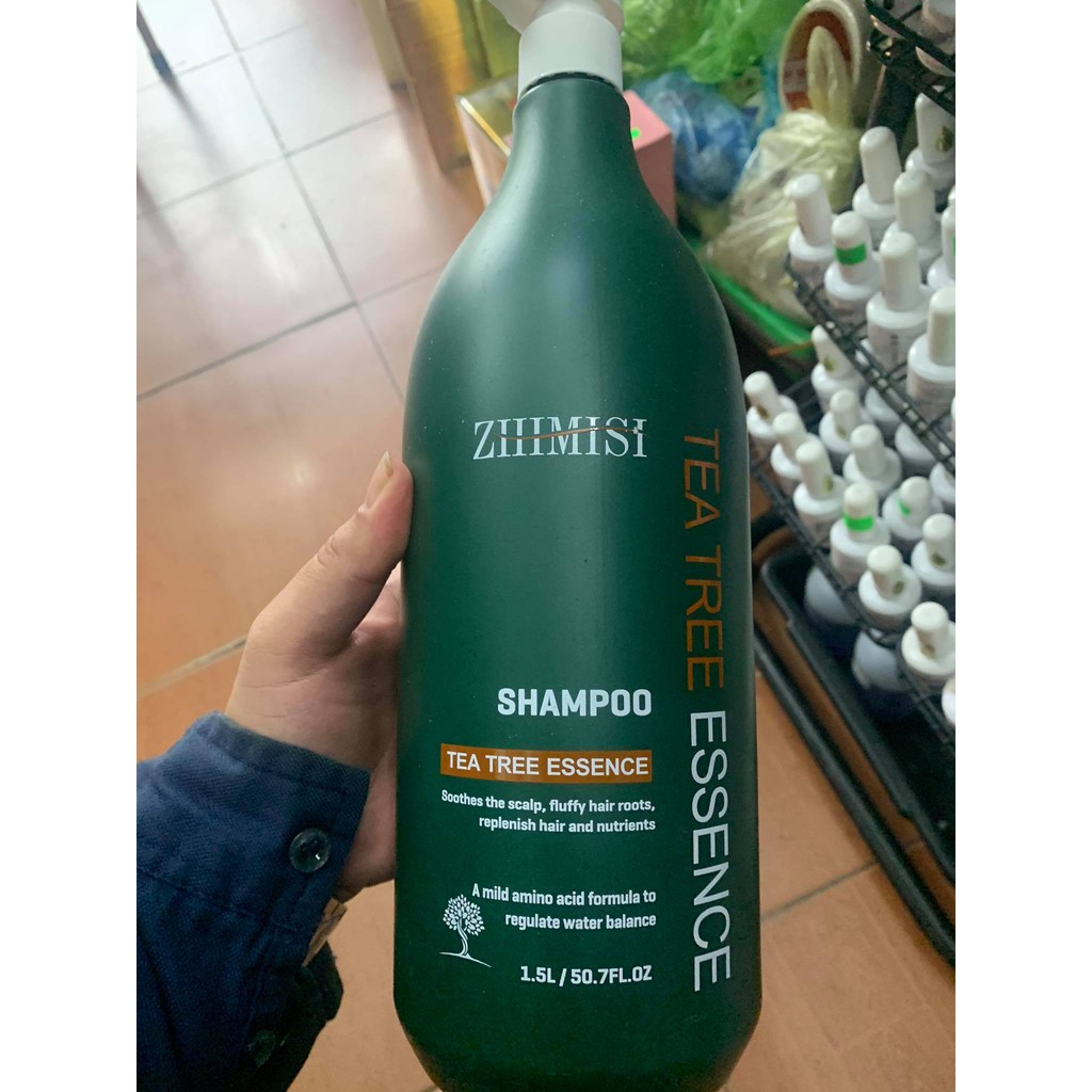 Dầu Gội Zhimeisi Tea Tree Esssence 1500Ml