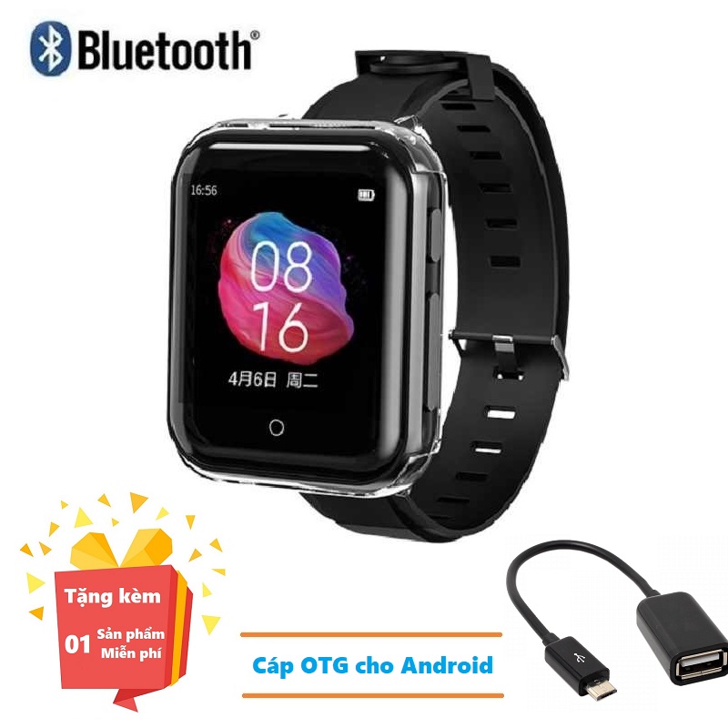 ( Quà tặng Cáp OTG cho điện thoại Android cổng Micro Usb ) Máy nghe nhạc Bluetooth Ruizu M8 - Máy ng