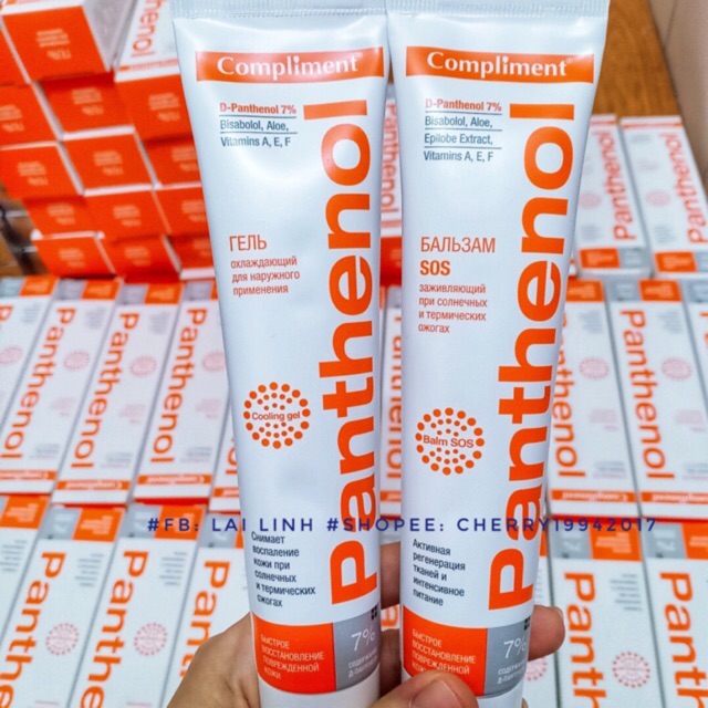 Kem B5 Compliment 75ml Panthenol phục hồi da Nga.