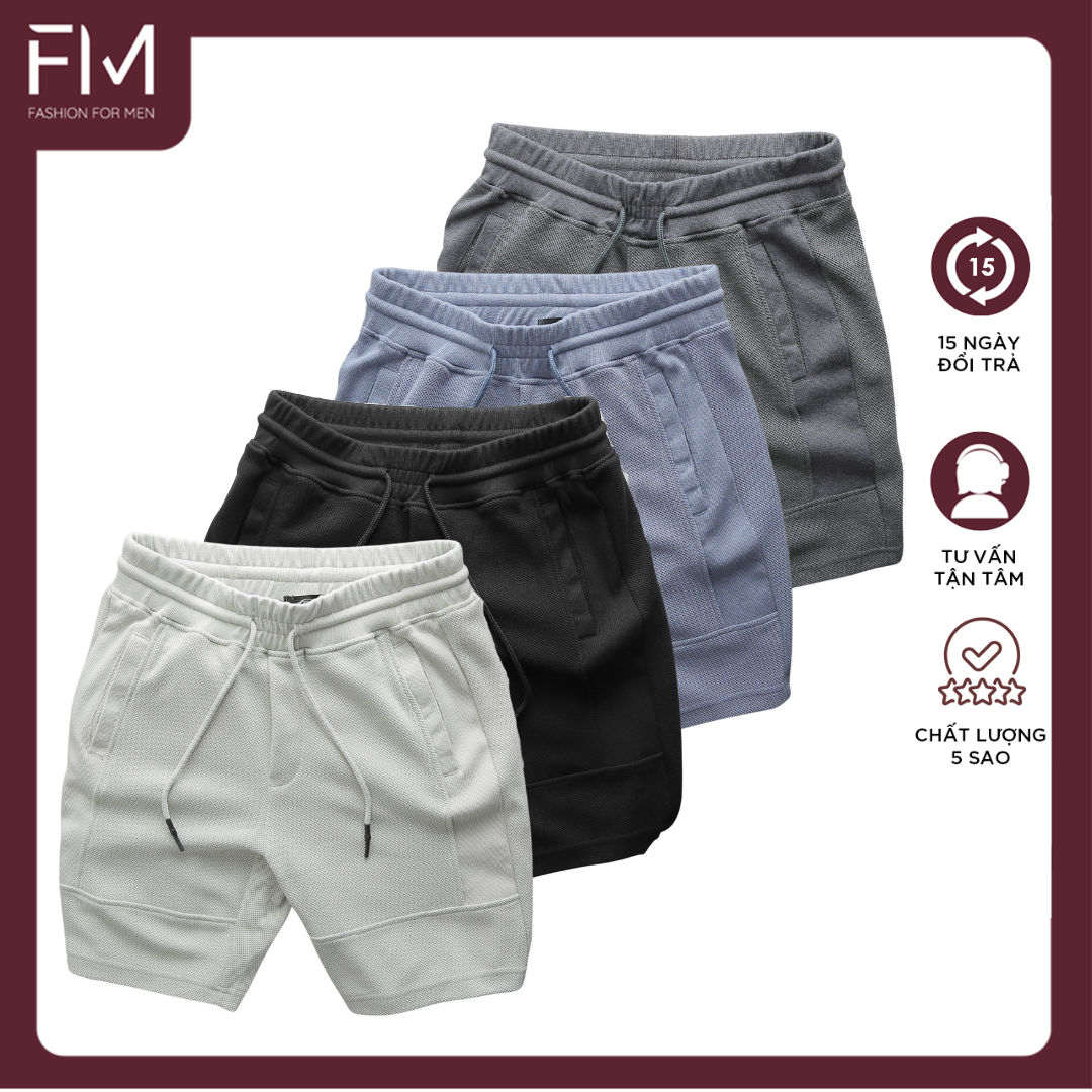 Quần short nam FM NEWBASIC chất thun Pique cao cấp thời trang năng động - FORMEN SHOP - FMPS229