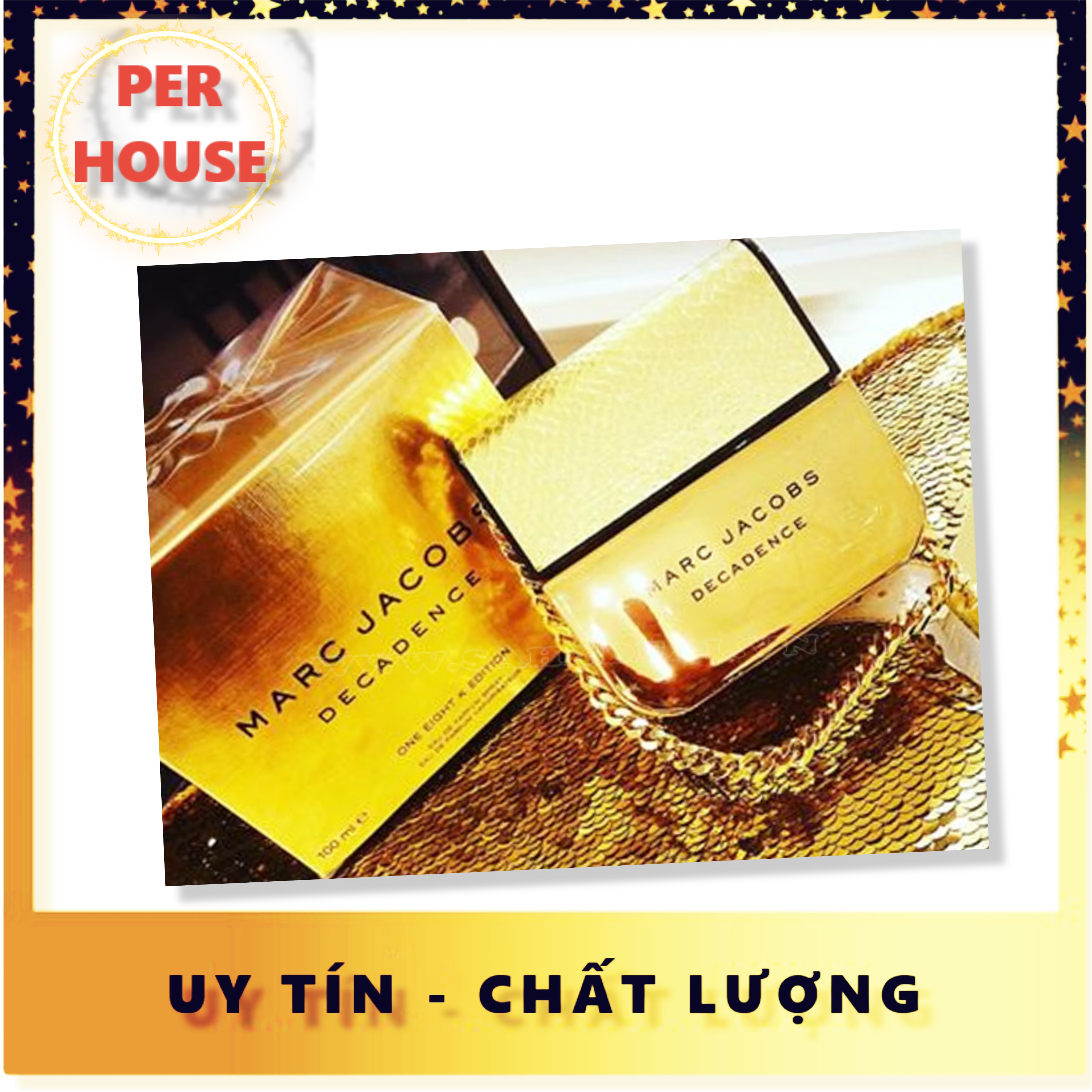 Chai Nước Hoa Full Seal 100Ml M.a.r.c Jacobs Decadence Hương Thơm Ngọt Ngào Quyến Rũ Rất Thu Hút - Bảo Hành 1 Đổi 1