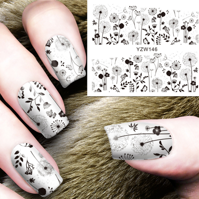 Miếng dán trang trí Nail 3D hình xinh xắn