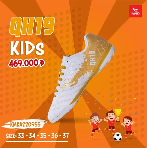 Giày Đá Banh Kamito QH19 Kids (3 màu)