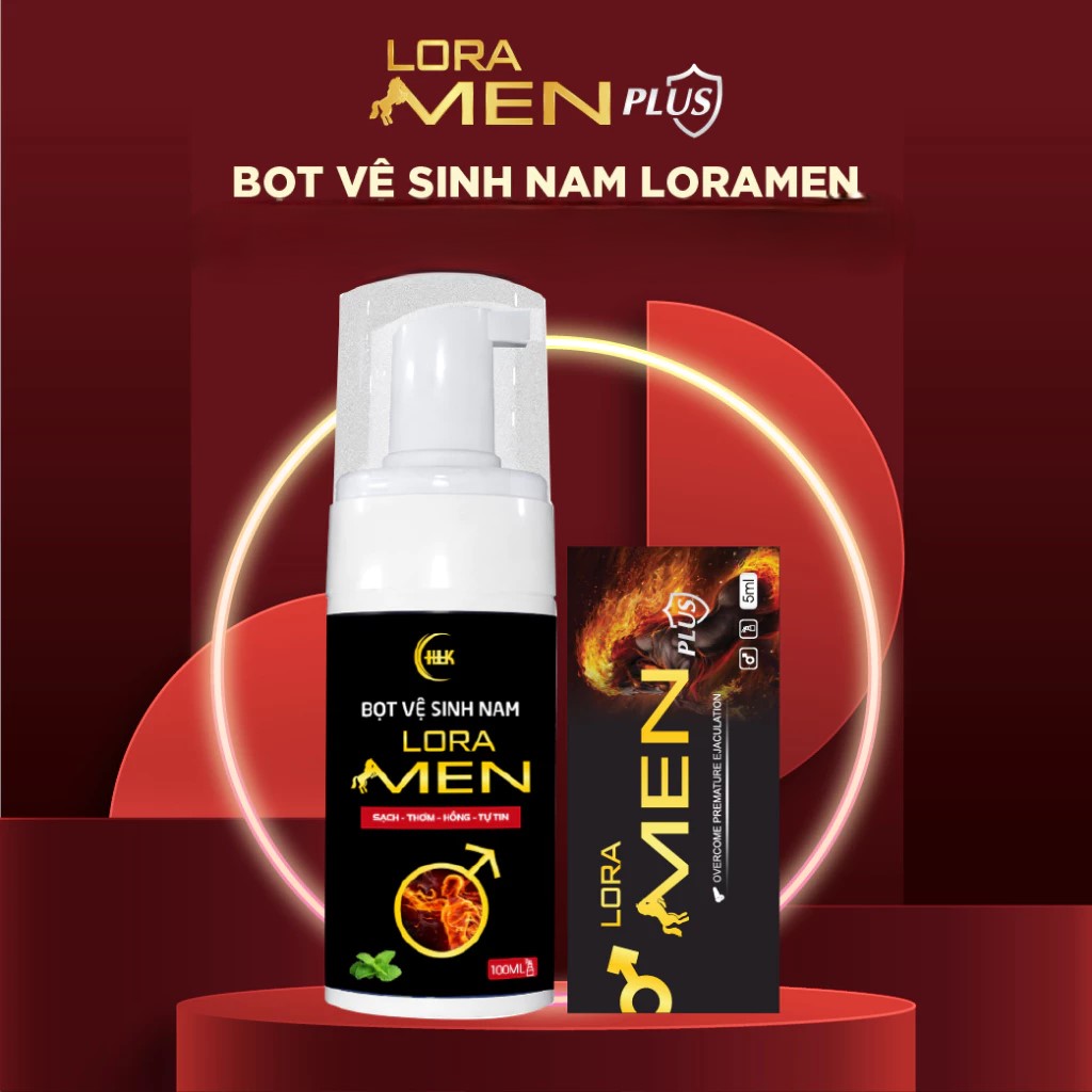 bọt vệ sinh loramen 50ml thơm mát