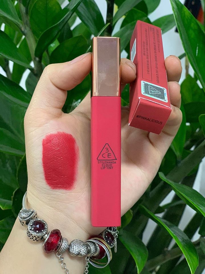 son kem 3CE CLOUD LIP TINT PINKALICIOUS (hồng ruby)