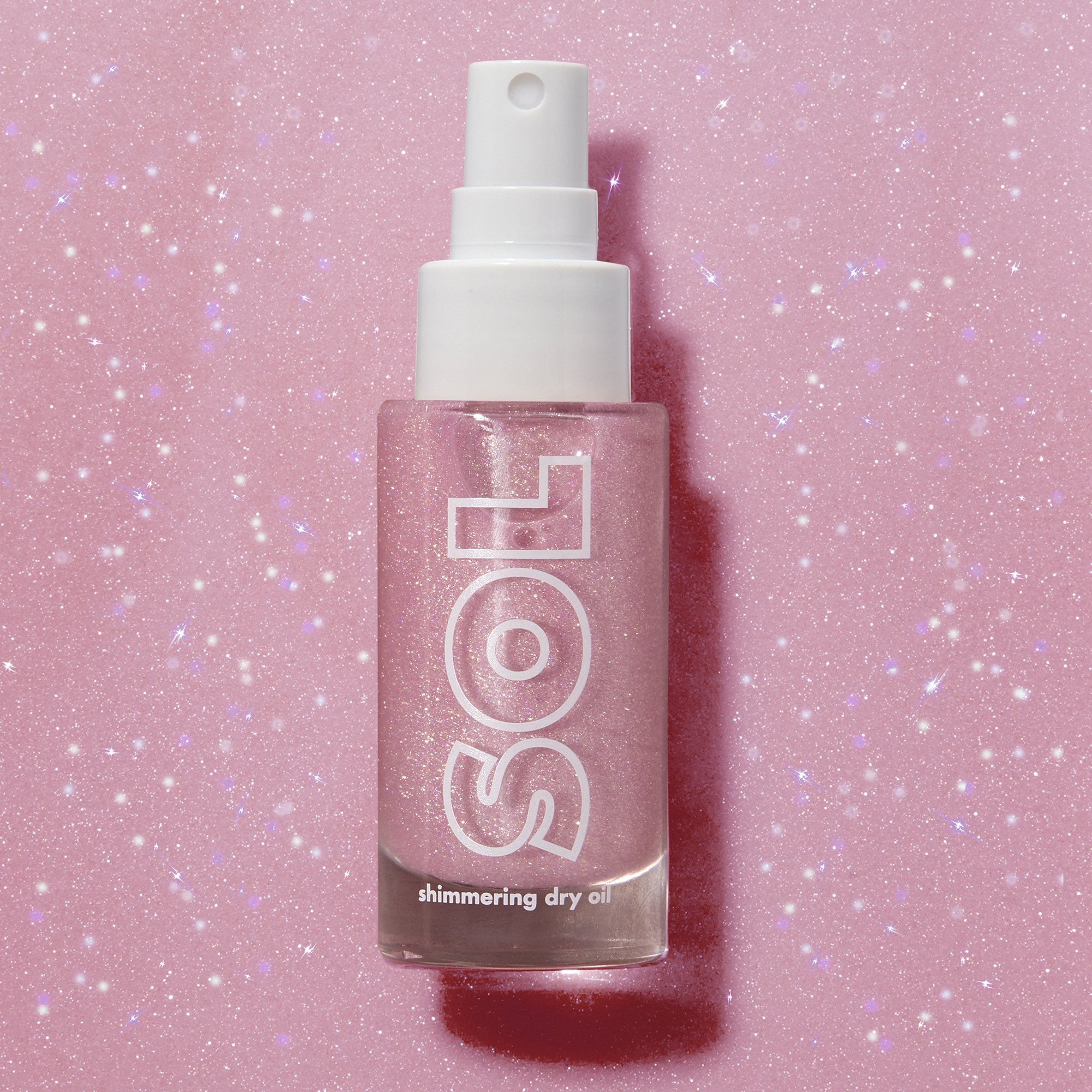 Xịt nhũ bắt sáng dưỡng ẩm COLOURPOP Sol Body Glow Oil Shimering Dry Oil