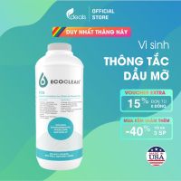 EcoClean FOG - Vi Sinh Xử Lý Dầu Mỡ Thông Tắc Dầu Mỡ - Chai 1L