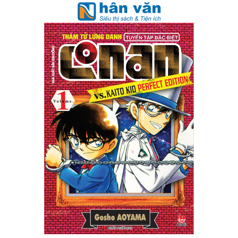 Sách - Thám Tử Lừng Danh Conan Tuyển Tập Đặc Biệt - Vs. Kaito Kid Perfect Edition - Tập 1 - NXB Kim Đồng