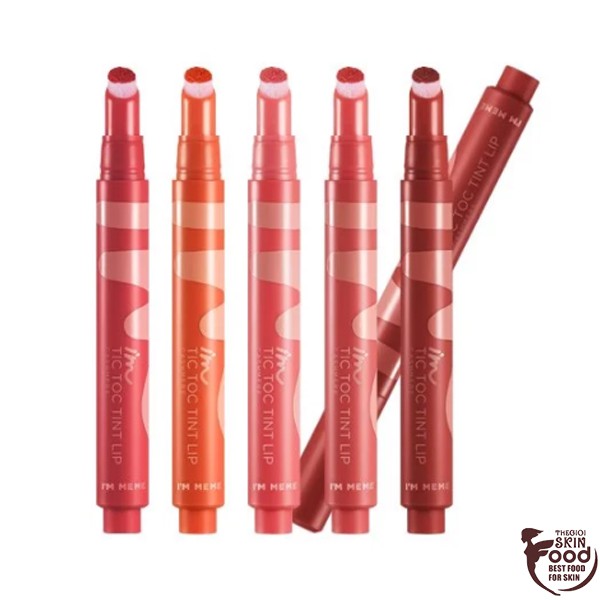 Son Bấm Cực Cool Lên Màu Chuẩn Siêu Mịn Môi Im Meme Im Tic Toc Tint Lip Cashmere