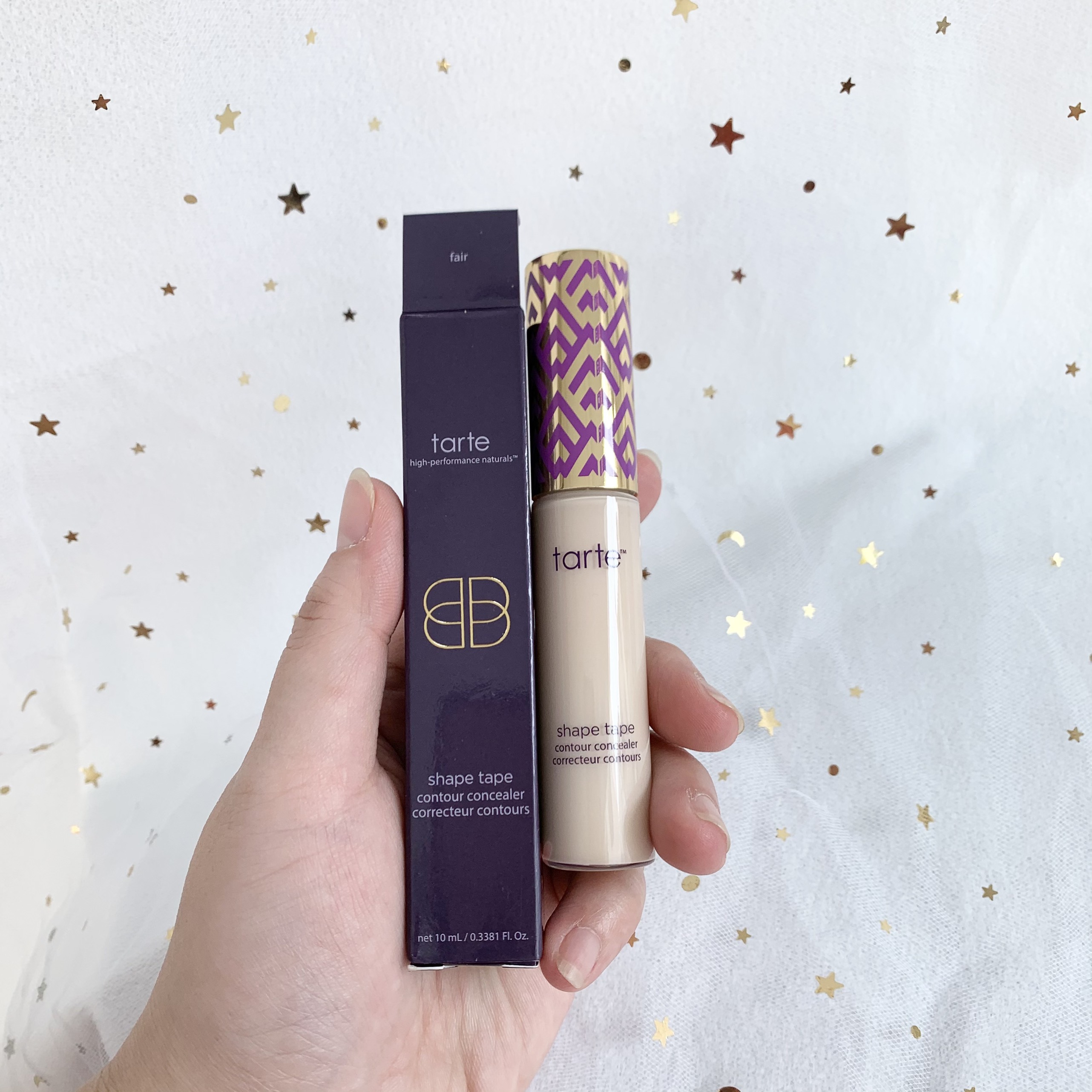 [Hcm]Kem Che Khuyết Điểm Màu Fair - Tarte - Shape Tape Contour Concealer Correcteur Contours 10Ml