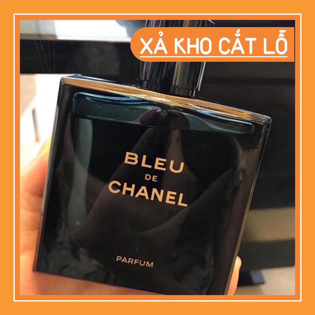 Nước Hoa Nam Bleu Parfum Nắp Hít Chữ Vàng 100Ml Và Chai Nhỏ 20Ml