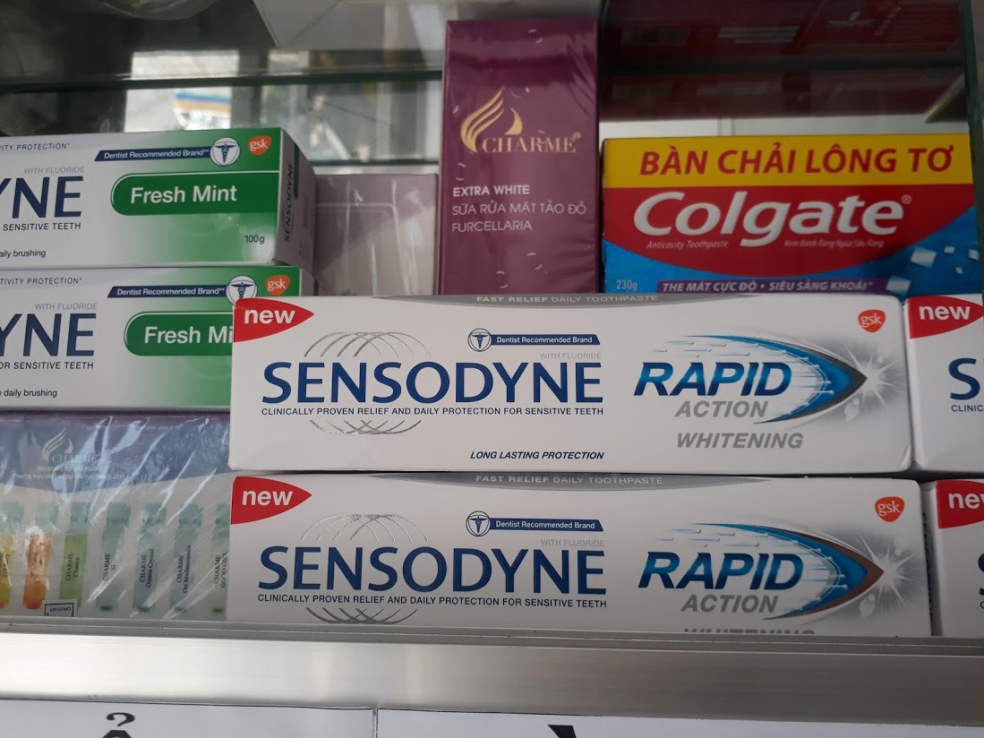 [Hcm]Kem Đánh Răng Sensodyne Rapid Action