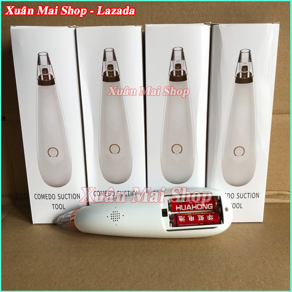 [Hcm]|Tặng Pin| Máy Hút Mụn Máy Hút Mụn Mini Cần Tay Tiện Lợi Dẽ Dàng Tháo Lắp Vệ Sinh Lau Chùi