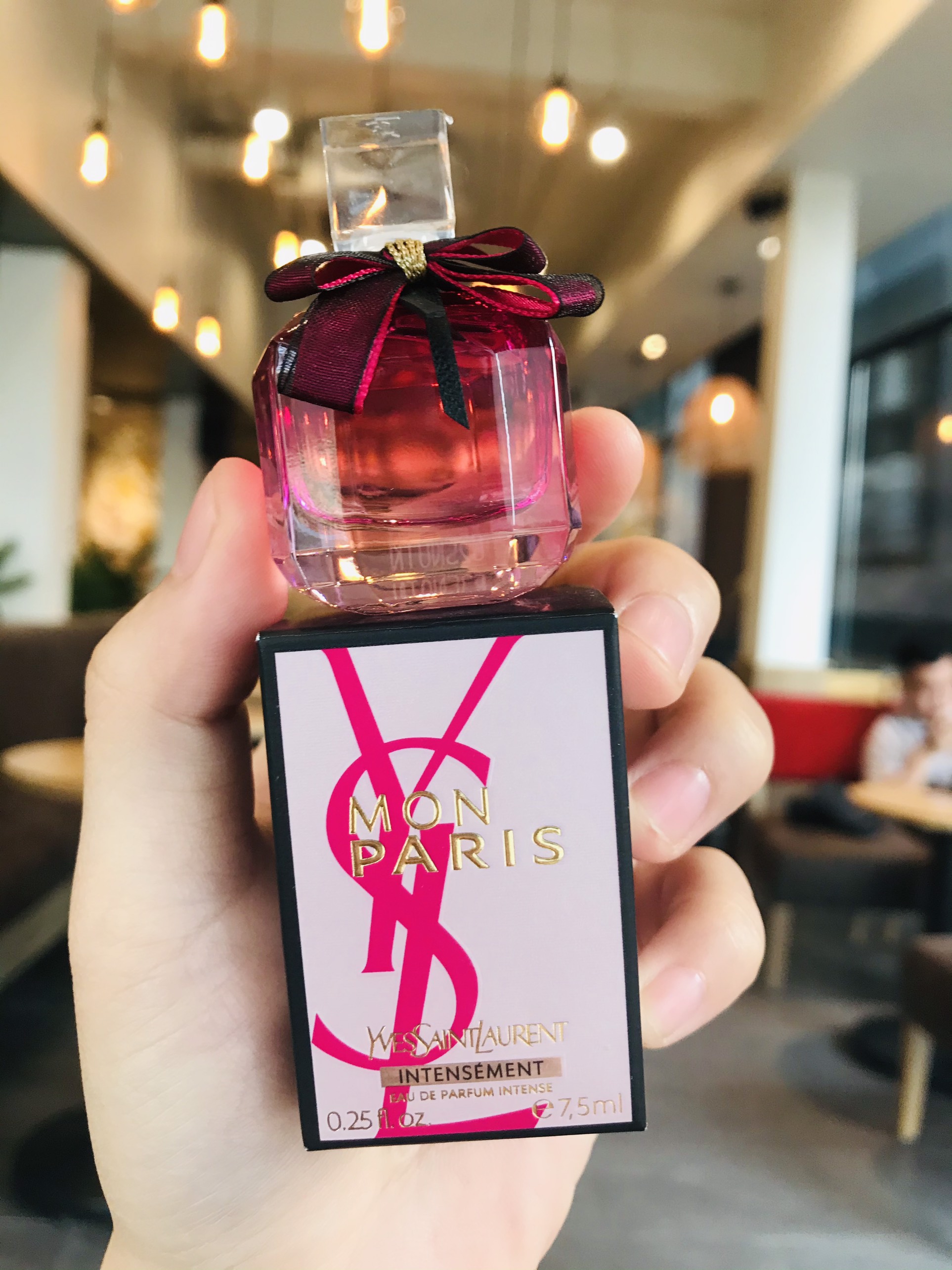 Nước Hoa Nữ Ysl Mon Paris Intensement Edp Bản 7.5Ml Mini Cực Yêu Tem Phụ Tiếng Việt Chính Hãng