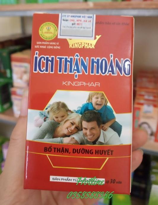 Ích Thận Hoàng Kingphar - Bổ Thận Dưỡng Huyết