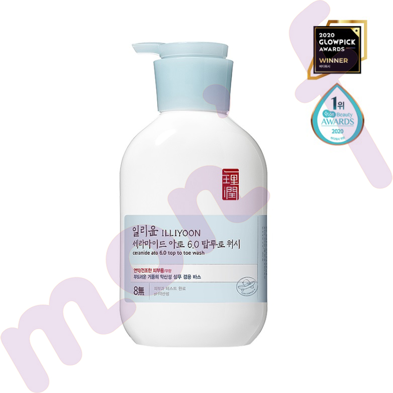 [Hcm]Sữa Tắm Dưỡng Da Lành Tính Illiyoon Ceramide Ato 6.0 500Ml