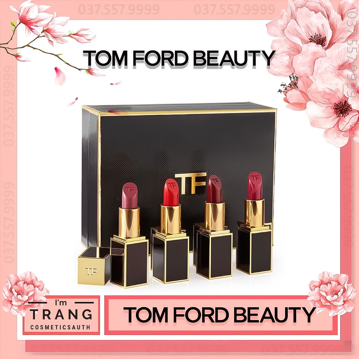 Son Tom Ford Lip Color Rouge A Levres Full Size 3G Bộ Sưu Tập Son Tomford Lipstick Đủ Bill Bao Check