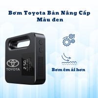 Bơm Lốp Ô Tô Điện Tử Tự Ngắt Omino Cao Cấp Bơm Ô Tô Thông Minh Cao Màn LCD Thiết Kế Nhỏ Gọn- BH 24 Tháng